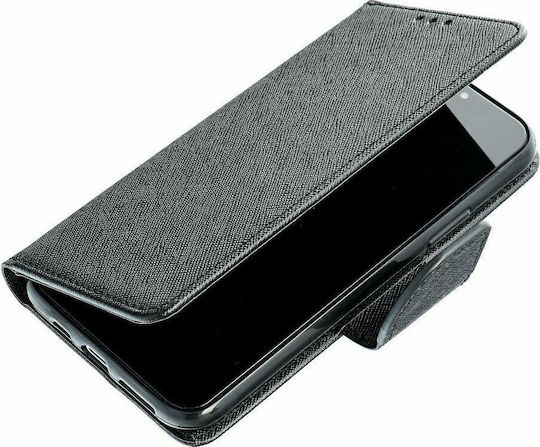 FANCY IPHONE XR Wallet Δερματίνης Μαύρο (iPhone XR)