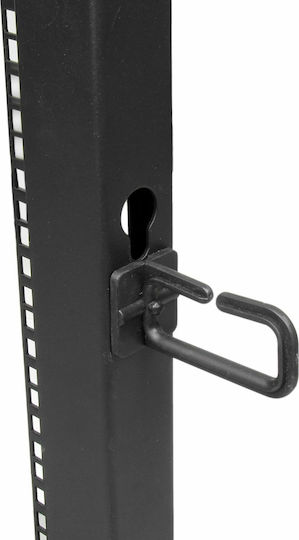 StarTech Επιδαπέδια Καμπίνα Rack 42U 100x60.4x200cm Μαύρο 4POSTRACK42
