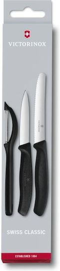 Victorinox Swiss Classic Σετ Μαχαίρια από Ανοξείδωτο Ατσάλι 3τμχ
