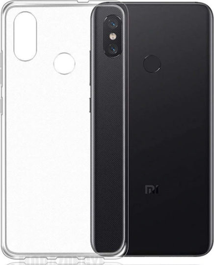 Redmi Mi A2 Back Cover Σιλικόνης 0.3mm Διάφανο (Xiaomi Mi 6X/Mi A2)