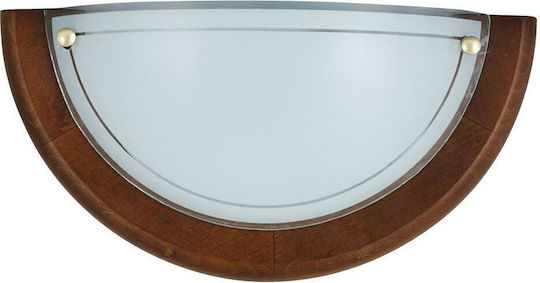 Rabalux Ufo Klassisch Leuchte Wand mit Fassung E27 Braun 32x17x9cm