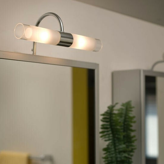 Eglo Granada Modern Leuchte Wand mit Fassung G9 Weiß 29.5cm