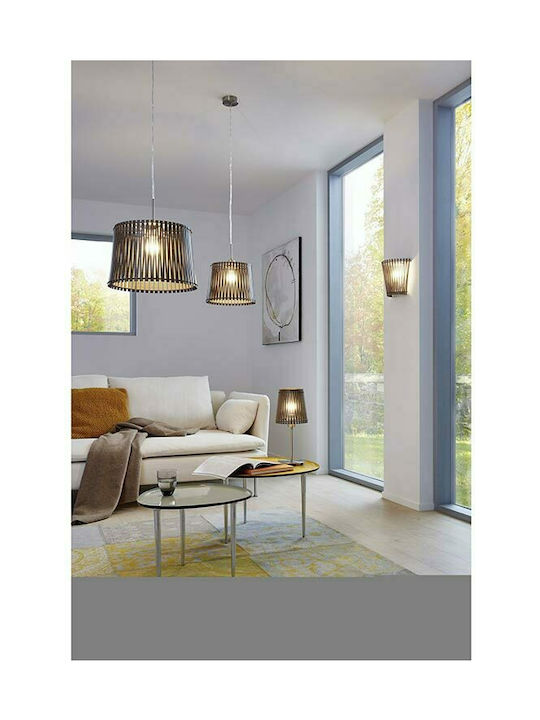 Eglo Sendero Vintage Lamp Wall with Socket E27 Brown 24x22cm