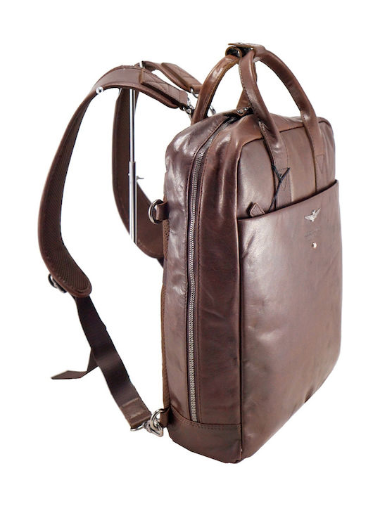 Aeronautica Militare Rucksack Braun Aeronautica Militare Rucksack Braun