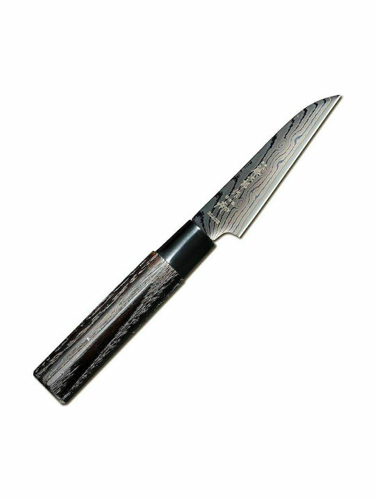 Tojiro Shippu Peeling Knife from Damascus Steel 9cm