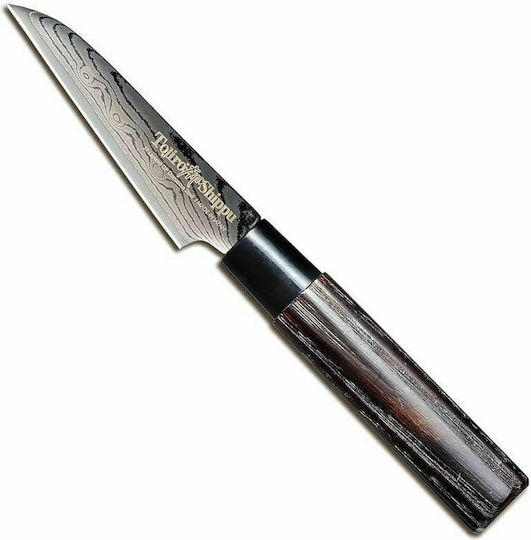 Tojiro Shippu Peeling Knife from Damascus Steel 9cm