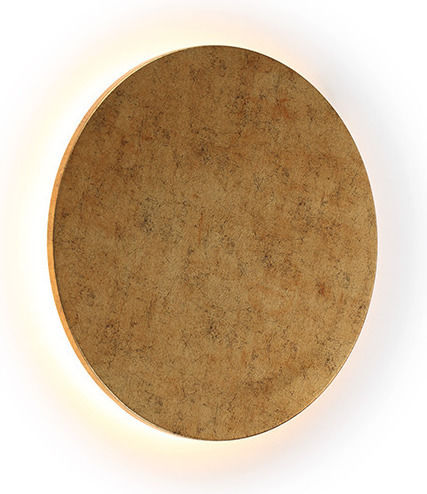 Aca Eclipse Modern Lumină de Perete cu LED Integrat și Lumină Alb Cald Maro 40cm