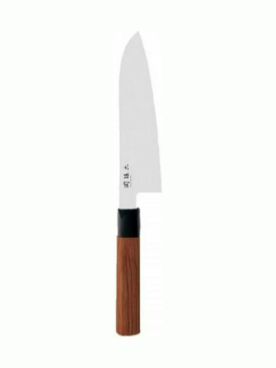 Kai Seki Magoroku Red Wood Нож Santoku от Неръждаема стомана 17см MGR-0170S 1бр