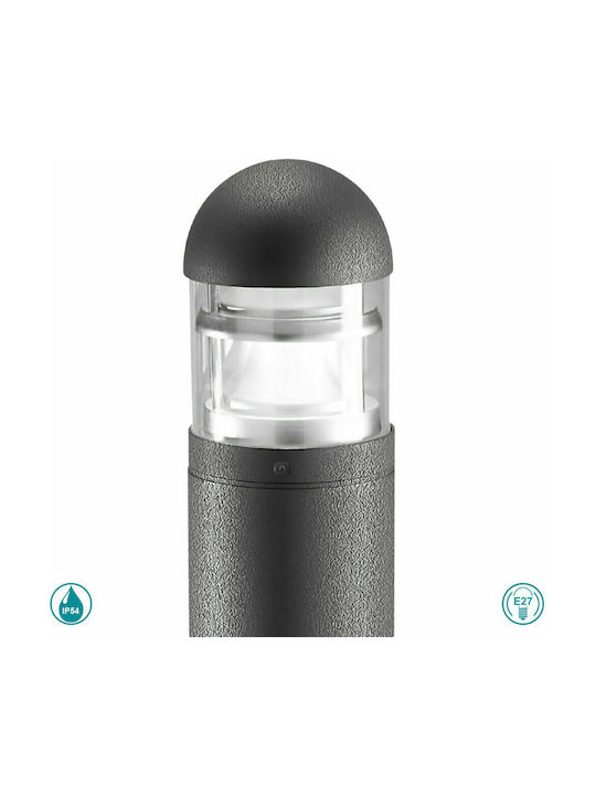Gea Luce Hab Outdoor Floor Lamp Small Post IP54 Black