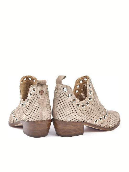 Suede Women's Cowboy Boots Pouro