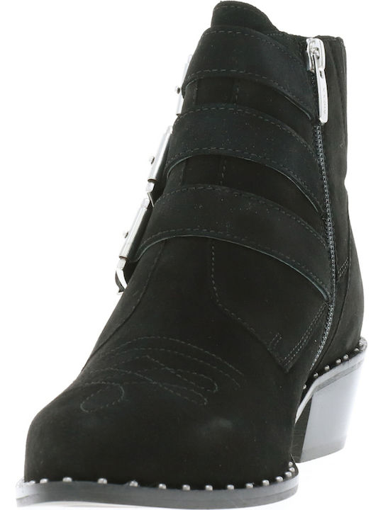 Dante MXGU0097W Leather Women's Ankle Boots Black
