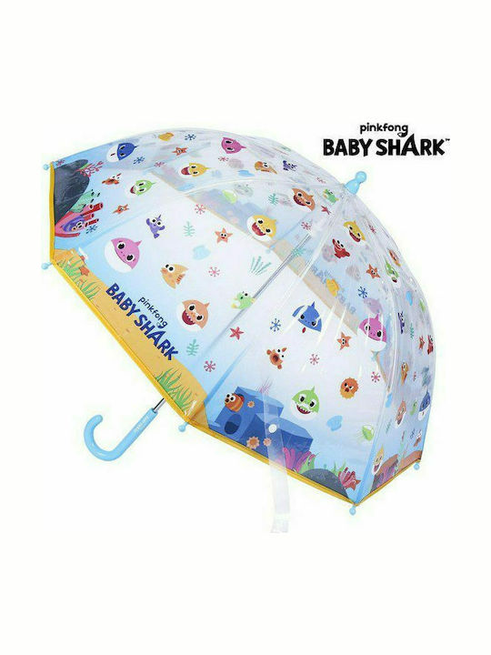 Cerda Baby Shark Μπαστούνι Διάφανη 45εκ.