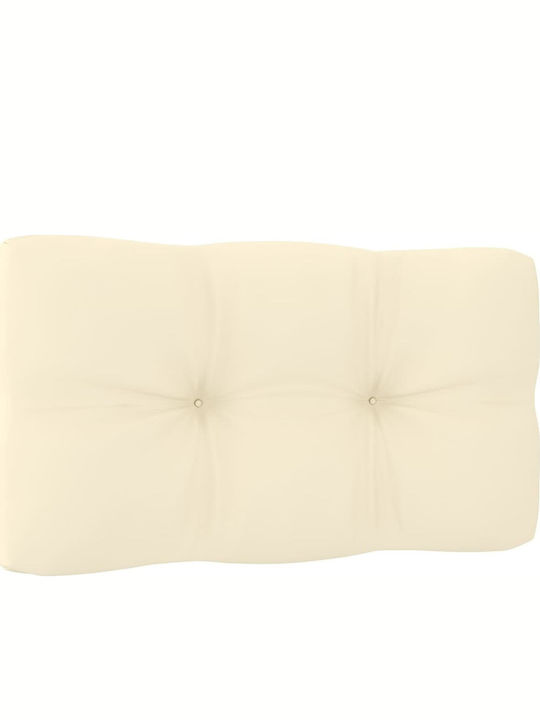 Bench Outdoor from Pallets with Pillows 70x70x67cm