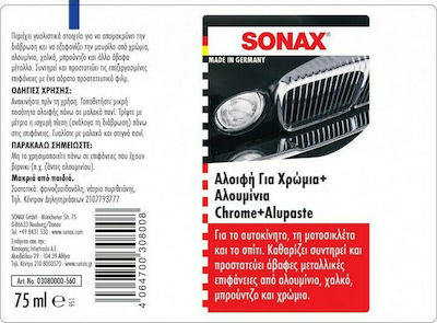 Sonax Chrome & Alupaste 75ml