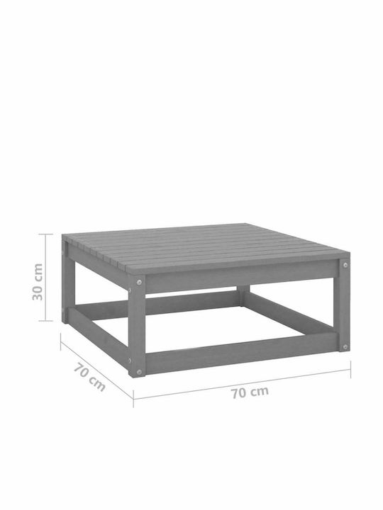 Bench Outdoor from Pallets with Pillows 140x70x30cm