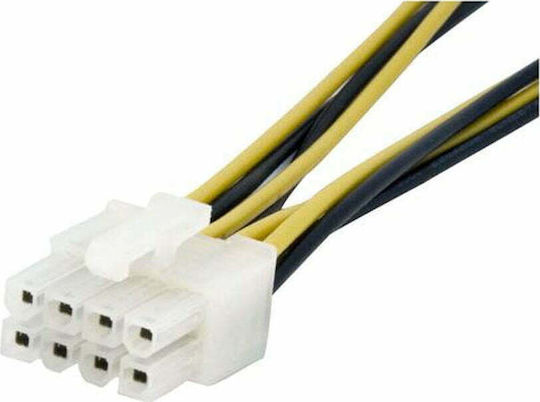 StarTech 8-Pin EPS - 4 Pin EPS / 4-Pin Molex Cable 0.15m Πολύχρωμο EPS48ADAP