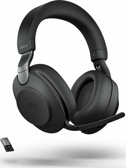 Jabra Evolve2 85 VOIP Headset Link380a MS Stereo Black (28599-999-999)