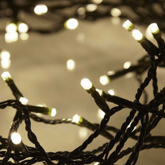400 Lights LED 23m. Warm White in String 1pcs