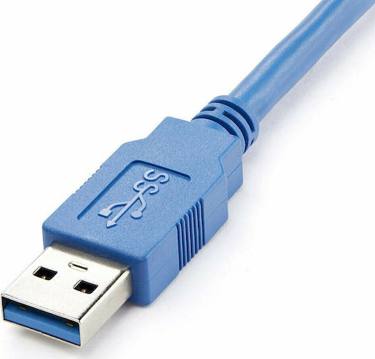 StarTech USB 3.0 Cable USB-A male - USB-A female Μπλε 1.5m (USB3SEXT5DSK)
