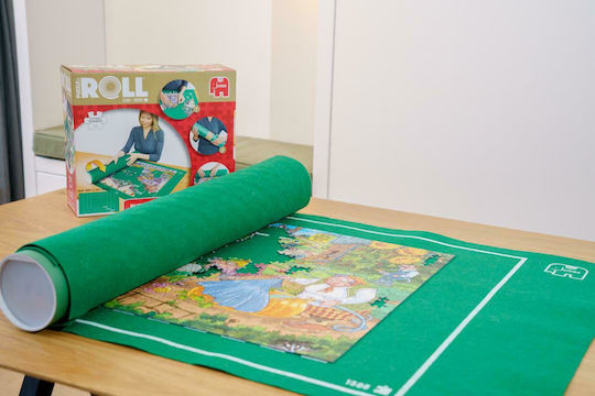 Jumbo Puzzle Mates Puzzle & Roll 1500τμχ Χαλί Αποθήκευσης Παζλ Μέχρι 1500 Κομμάτια