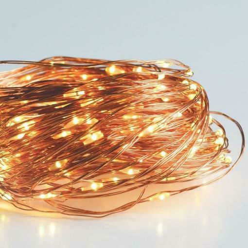 200 Lichterketten LED 20m. Warmes Weiß in Zeichenfolge 1Stück