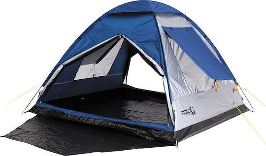 Panda Junior Plus III Summer Camping Tent Igloo Blue for 4 People 210x240x160cm