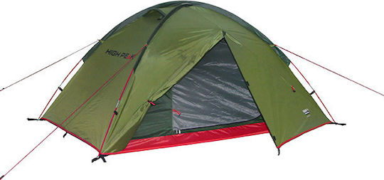 High Peak Woodpecker 3 Camping Tent Igloo Khaki with Double Cloth 4 Seasons for 3 People Waterproof 3000mm 340x190x110cm