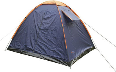 Escape Trail IV Καλοκαιρινή Σκηνή Camping Igloo Μπλε για 4 Άτομα 240x240x175εκ.