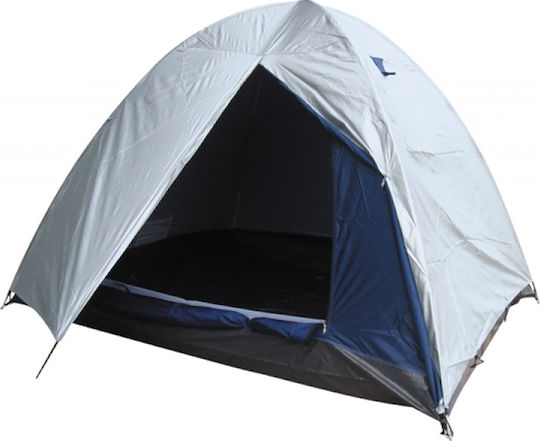 Panda Trend I Summer Camping Tent Igloo Mountaineering Green with Double Cloth for 3 People Waterproof 800mm 210x210x130cm
