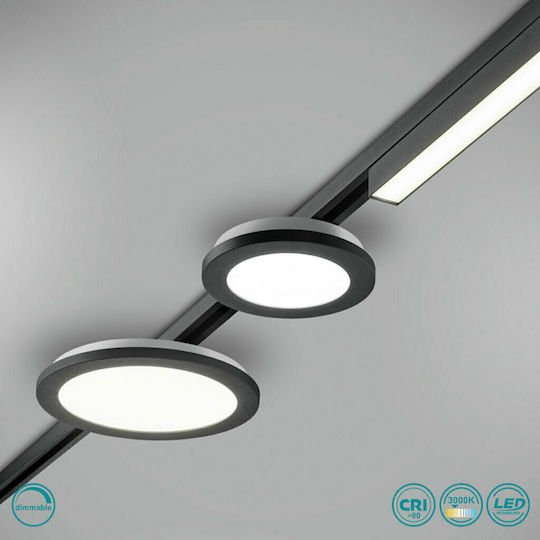 Trio Lighting Rund Draußen LED Panel 14.5W mit Warmes Weiß Licht 3000K