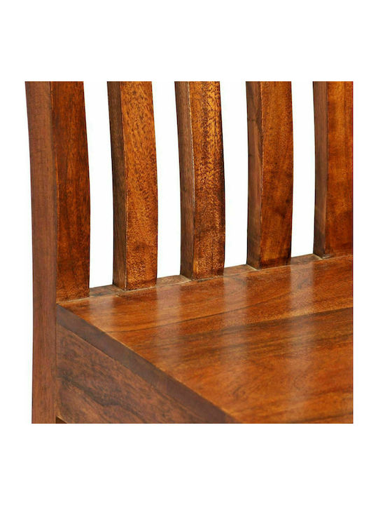 Scaune Sala de mese Lemn Maro 2buc 43x43x104buc