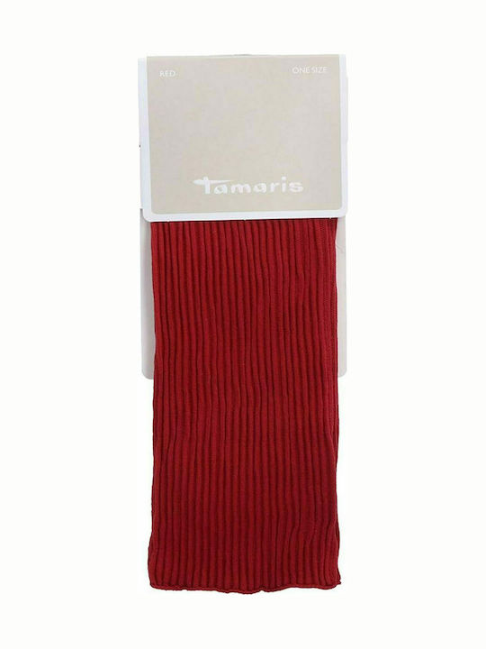 Tamaris Women's Solid Color Socks Burgundy Tamaris Women's Solid Color Socks Burgundy