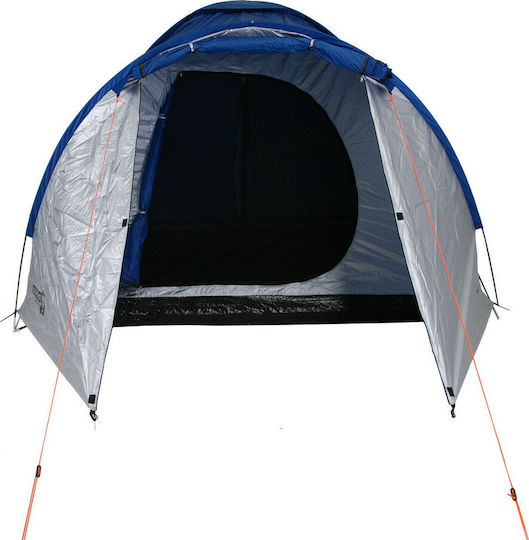 Panda Twist Καλοκαιρινή Σκηνή Camping Igloo Μπλε για 4 Άτομα 210x240x170εκ.