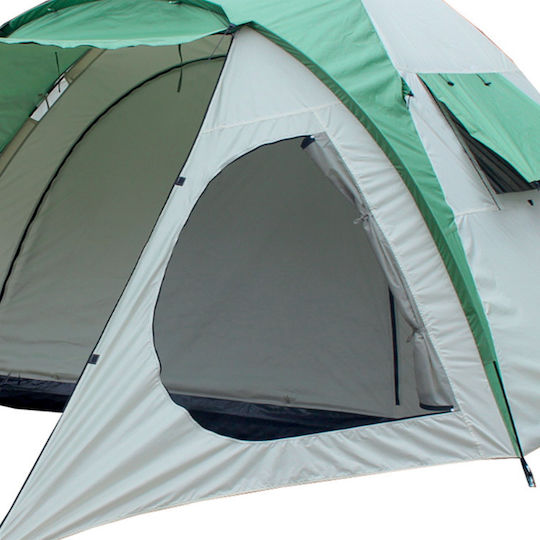 Escape Park V Summer Camping Tent Igloo White with Double Cloth for 4 People 390x240x175cm