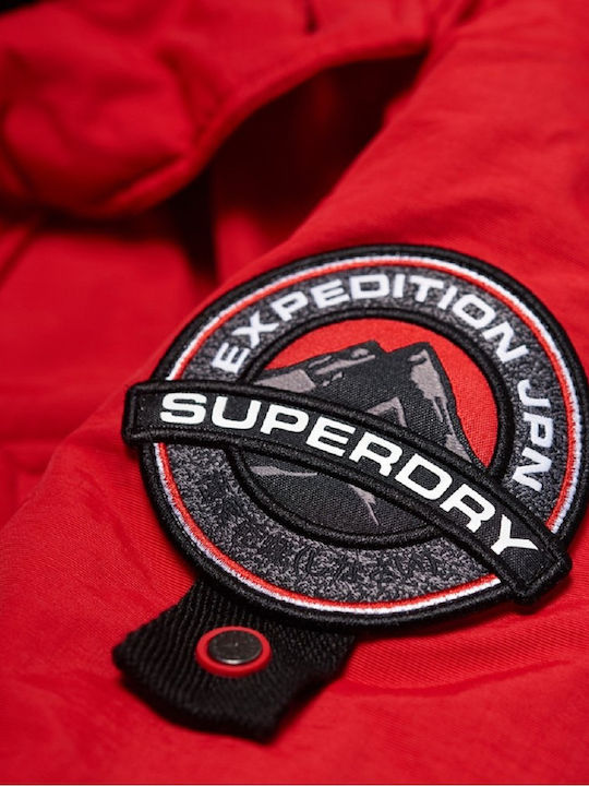 Everest Winter Jacke Parka Rot