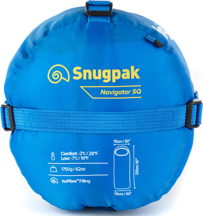 Snugpak Sleeping Bag Single 3 Seasons Navigator Blue