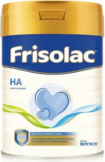 ΝΟΥΝΟΥ Γάλα σε Σκόνη Frisolac HA για 0+ Μηνών 400gr