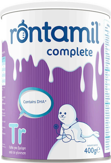 Rontamil Γάλα σε Σκόνη Complete TR για 0+ Μηνών 400gr