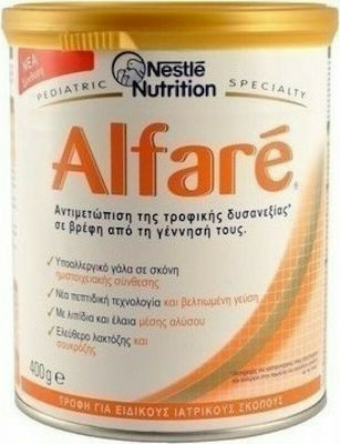 Nestle Milk Formula Alfare for 0m+ 400gr