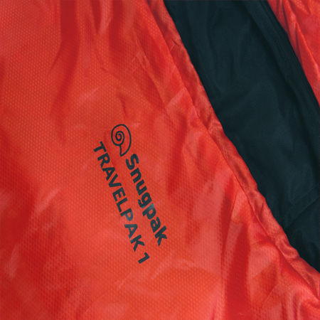 Snugpak Schlafsack Einzeln 2 Jahreszeiten Travelpak 1 Red