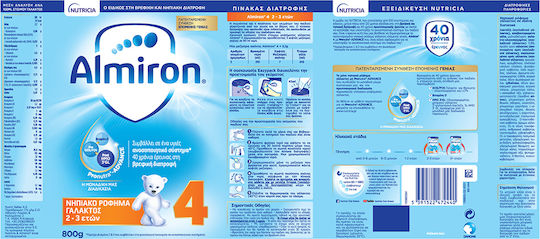 Nutricia Milk Powder Almiron 4 for 24m++ Months 800gr