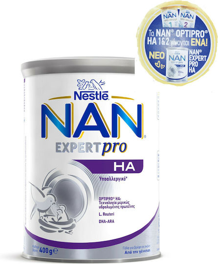 Nestle Milk Powder Nan Expert Pro HA for 0m++ Months 400gr