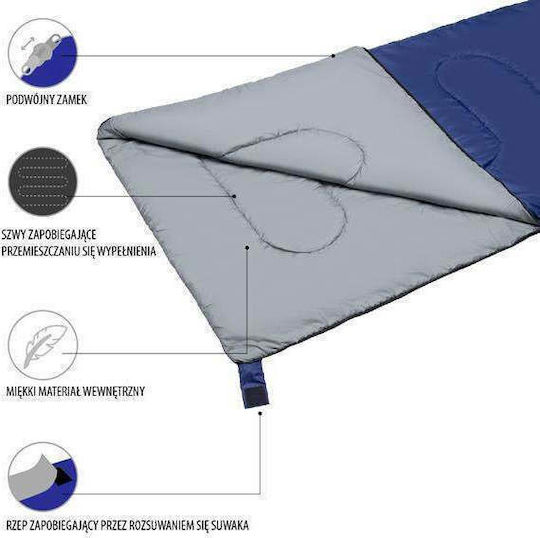 Nils Sleeping Bag Single Summer NC2002 Blue