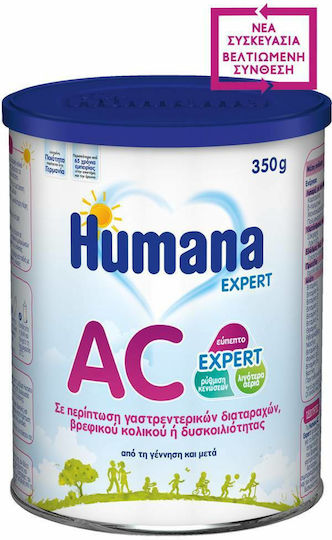 Humana Γάλα σε Σκόνη AC Expert Anticolic για 0+ Μηνών 350gr