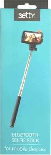 Setty Selfie Stick με Bluetooth Μαύρο DW_000026