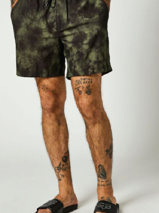 Essex Down N Dirty Men's Swimwear Shorts Green with Patterns