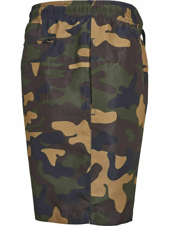 Herren Badebekleidung Shorts Khaki Tarnfarben