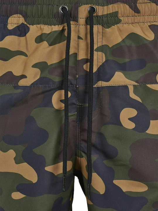 Herren Badebekleidung Shorts Khaki Tarnfarben