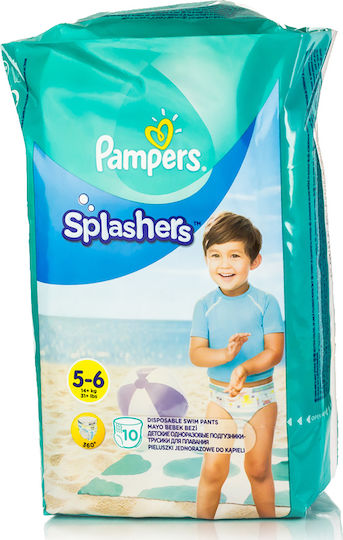 Pampers Swim Diapers Splashers No. 5 for 14+kg 10pcs