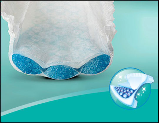 Pampers Памперси с лента Active Baby № 4+ за 10-15 kgкг 53бр